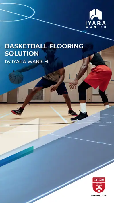 Basketball flooring solution by iyarawanich catalog