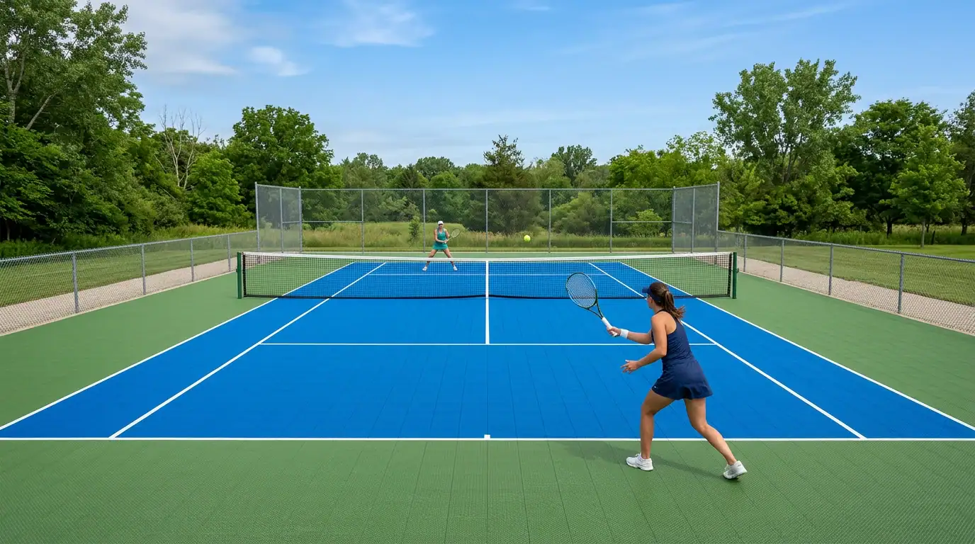 PP Flooring Tennis Court Iyarawanich