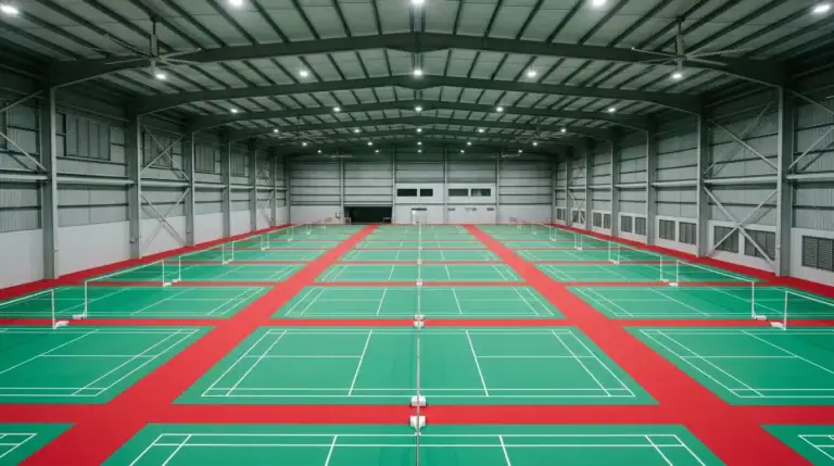 PVC Flooring Badminton Iyarawanich