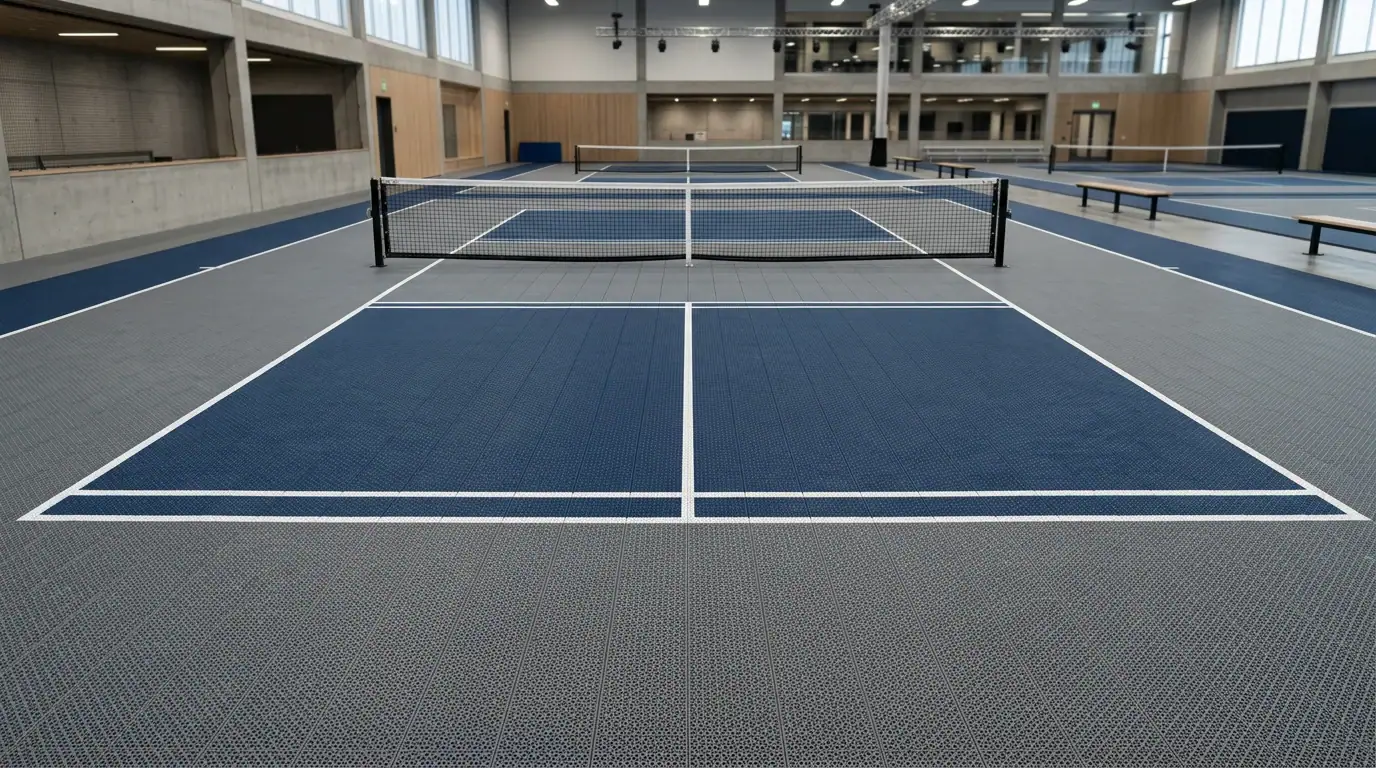 TPE/PP Flooring Pickleball Court Iyarawanich